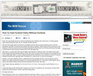 Profit Moffatt Website